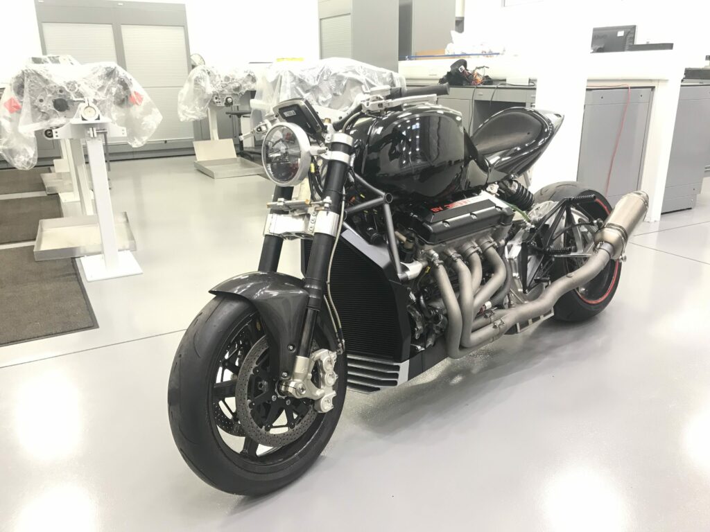 eisenberg v8 motorcycle