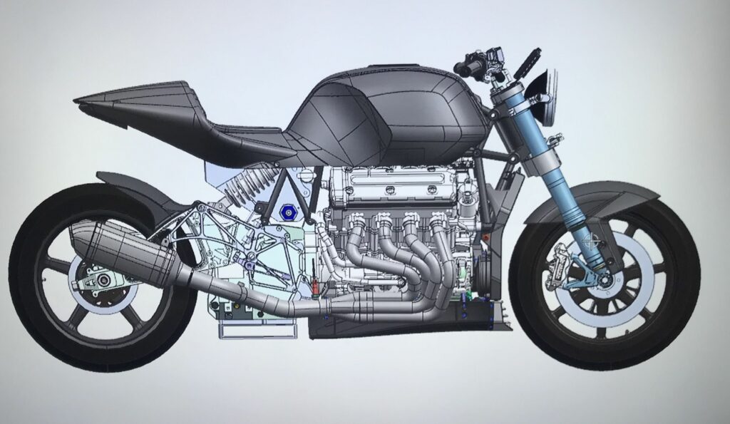 eisenberg v8 motorcycle