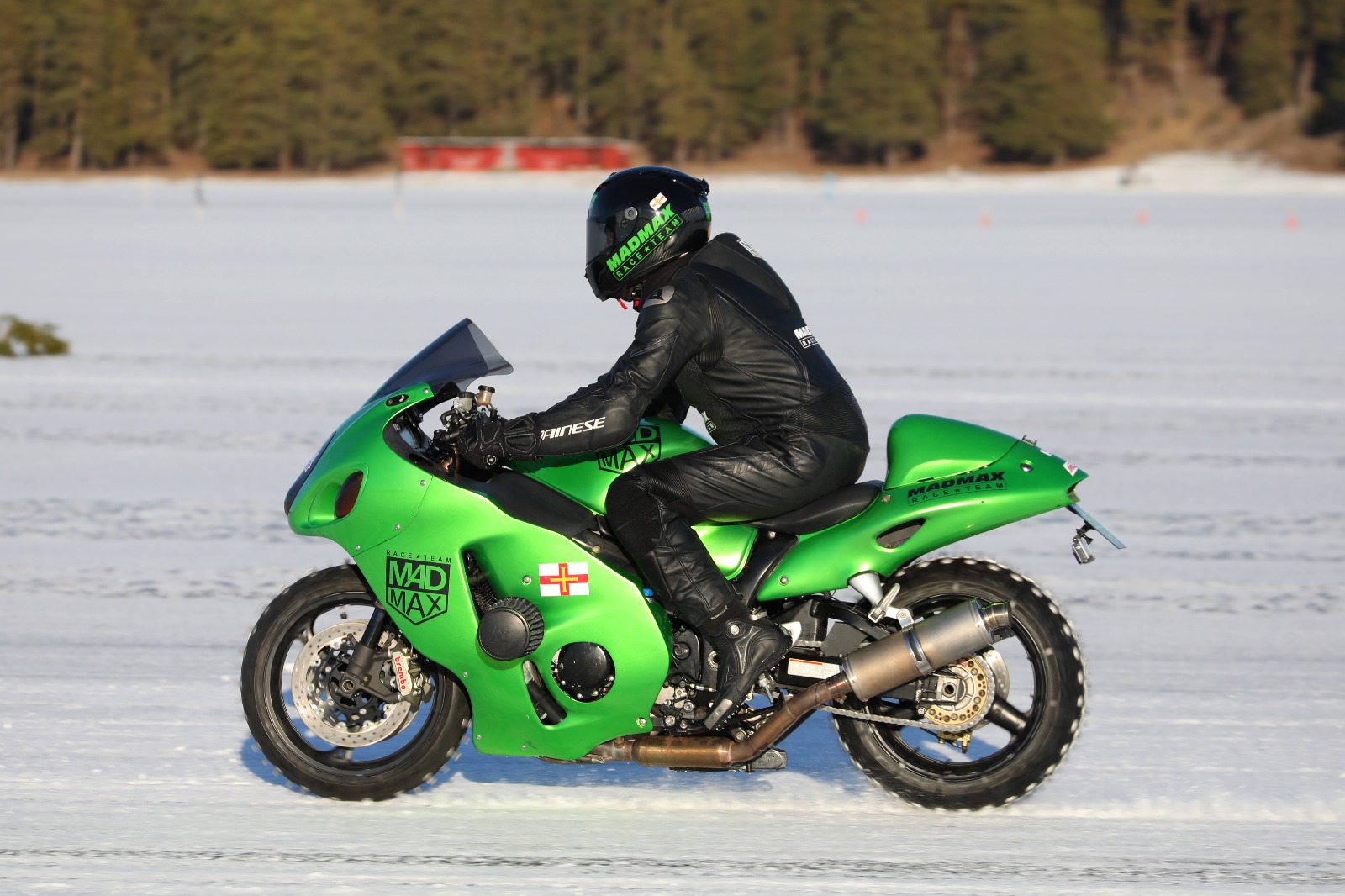 Fastest motorbike on ice - racing - Feb 2019 - Eisenberg Racing